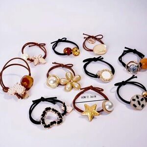 NEW💢 10 pcs women everyday hair accessories 💢hair tie